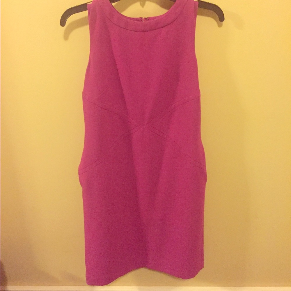 Banana republic size 4 plum midi dress